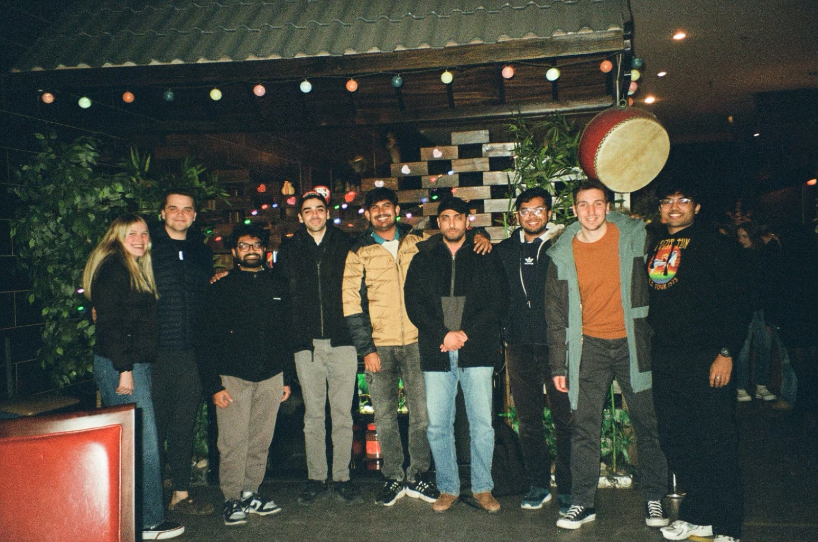 A night out with friends